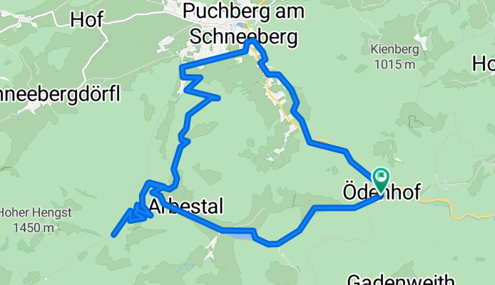 Der Hengst - Loop mit Marias Landsee, Hengsthütte und Puchberg