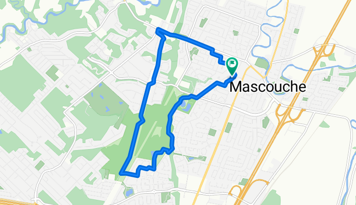 1034 Rue Marguerite-Duras, Mascouche to 1034 Rue Marguerite-Duras, Mascouche