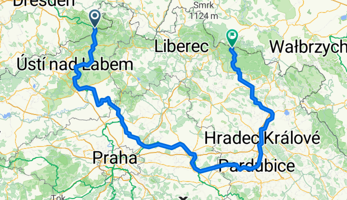 Labska stezka [Czech] Elberadweg