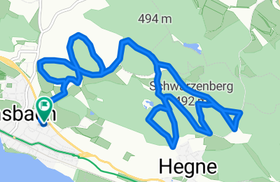 Route in der Bikemap App öffnen