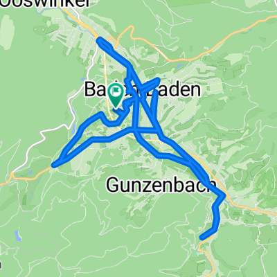 От Kronprinzenstraße 8, Baden-Baden до Kronprinzenstraße 8, Baden-Baden