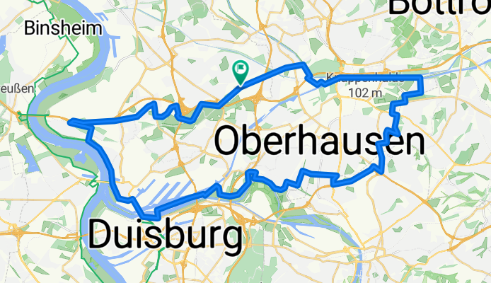 Emscher/Rhein-Herne-Kanal/Ruhr/ Rhein Runde