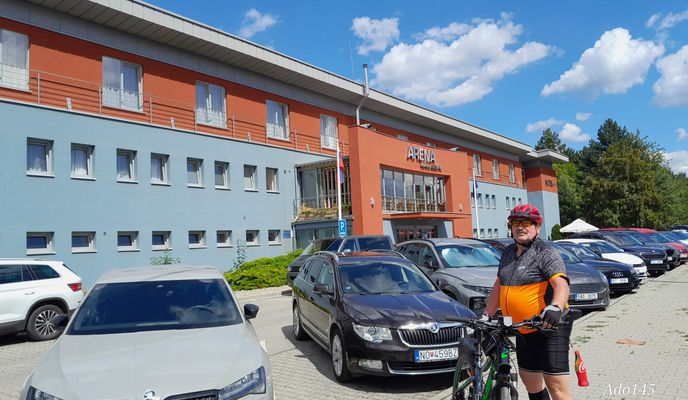 Photo 1 of the Bikemap route "Trenčianske Teplice , Trenčín a späť."