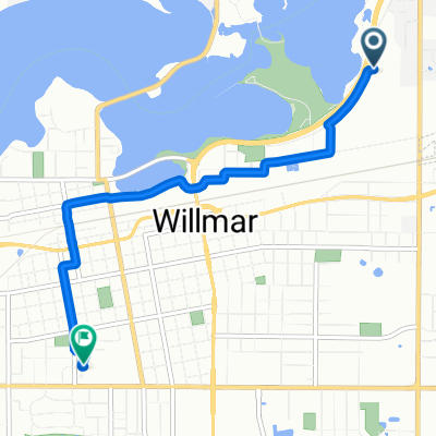 905 Highway 71 NE, Willmar to 1015 Hill Rd SW, Willmar