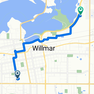 1015 Hill Rd SW, Willmar to 905 Highway 71 NE, Willmar