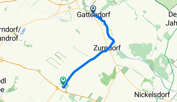 Obere Dorfstraße 1, Gattendorf nach Römerstraße 2, Zurndorf