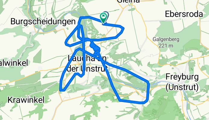 Flugplatz Laucha, Laucha an der Unstrut nach Flugplatz Laucha, Laucha an der Unstrut