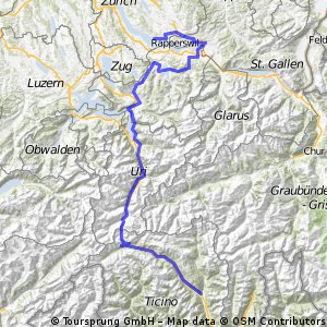 Route Tour de Suisse 2009, Stage 4