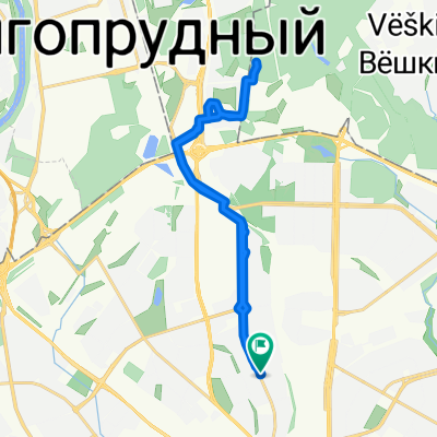Дубнинская улица, 16 к1 с3, Москва до Дубнинская улица, 16 к1, Москва