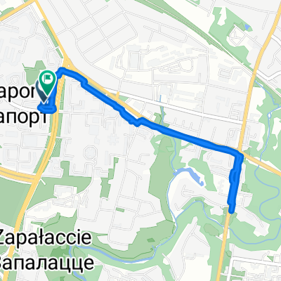 улица Хруцкого, Полоцк до улица Богдановича, Полоцк