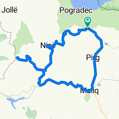 Route to Rruga Stropckë, 7306 Pogradec