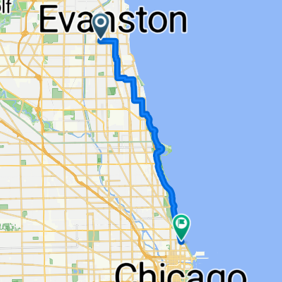 Evanston to Lakefront Trail