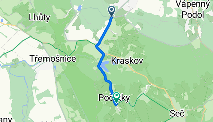 Míčov 42, Třemošnice až Počátky 43, Seč