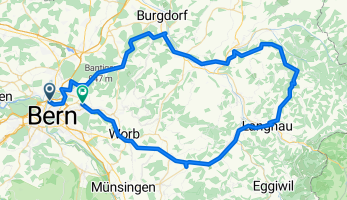 Bern-Lüderenalp-Runde
