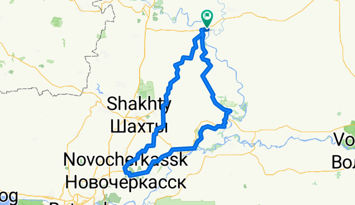 улица Машиностроителей, 19, Белая Калитва до улица Машиностроителей, 19, Белая Калитва