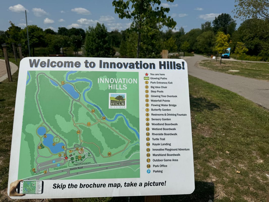 Oakland University to Innovation Park, Rochester Hills