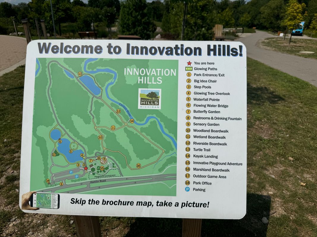 Innovation Hills Park, Rochester Hills - Clinton River Boardwalk Loop