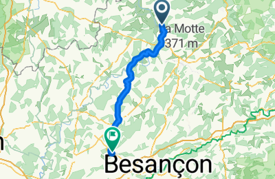 Route in der Bikemap App öffnen