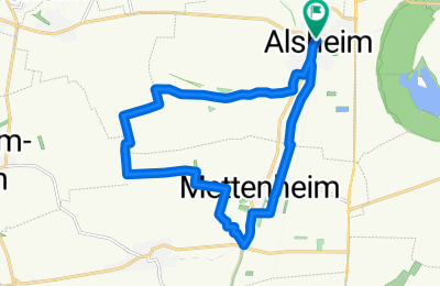 Route in der Bikemap App öffnen