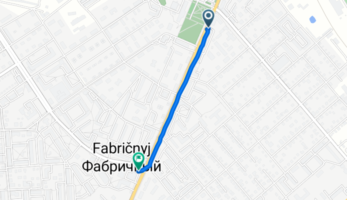 От улица Ленина 100Б, Кострома до Рабочий проспект 5, Кострома