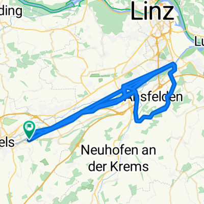 Schleißheim-Pucking-Ansfelden-Schloß Traun 🚴‍♂️🚴