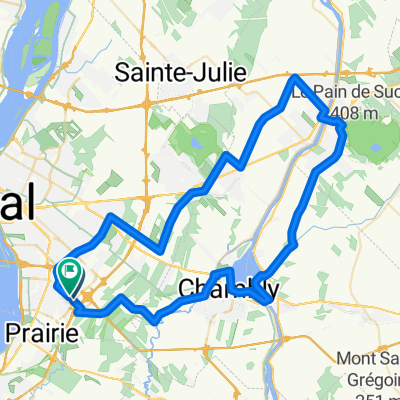 Défi Vélo desjardins Mtl-2 CLONED FROM ROUTE 406831 CLONED FROM ROUTE 531257