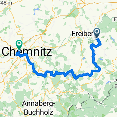 Planung 100 km Nibo - Chemnitz