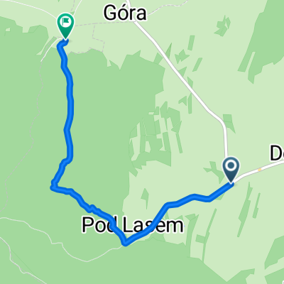 Oparówka- Kozłówek skład drewna