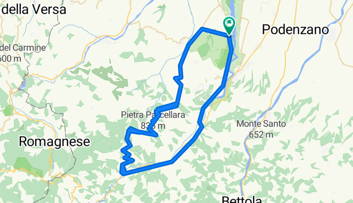 Giro 25 aprile - Piacentino