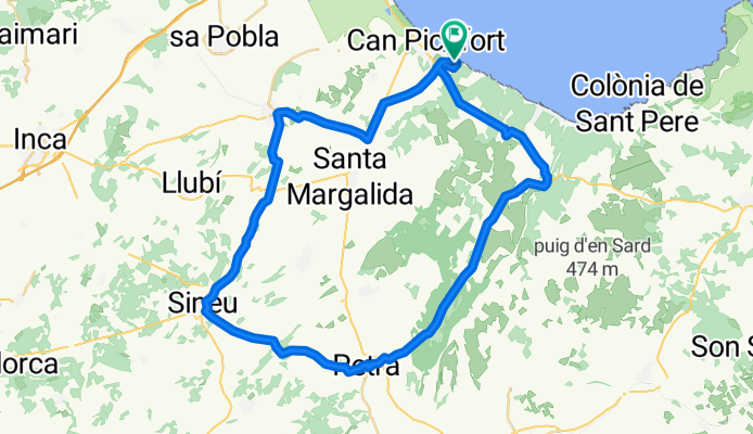 13.04.2012 - Picafort-Petra-Sineu-Muro-Pica