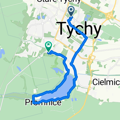 Edukacji 12, Tychy do al Bielska 151, Tychy