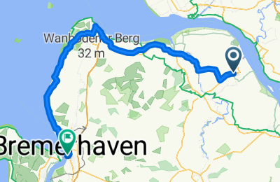 Route in der Bikemap App öffnen