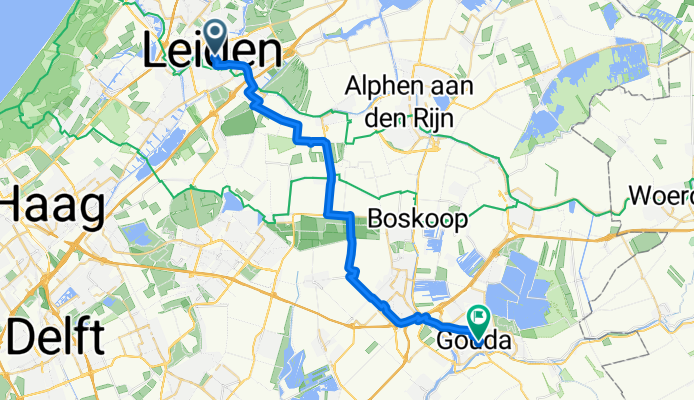 Leiden to Gouda