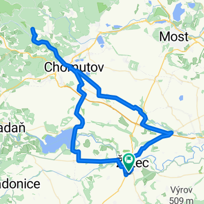 Žatec - v.n. Kamenička(Chomutov) - Žatec