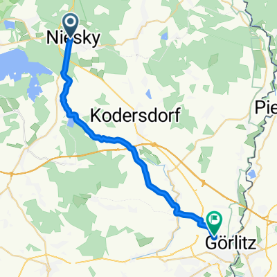 Niesky - Görlitz über Wiesa