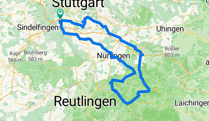 Stuttgart Vaihingen - Bad Urach