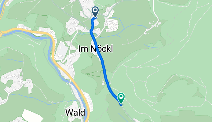 Puchen 272, Altaussee nach Sigmund-Freud-Straße 184–200, Bad Aussee