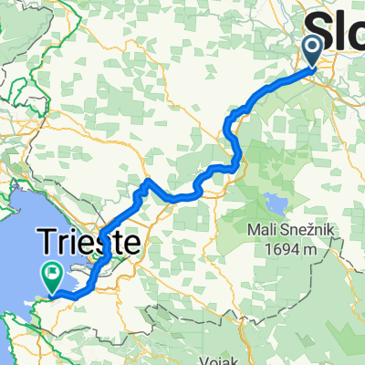 Route to Obalna Cesta, 6310 Izola