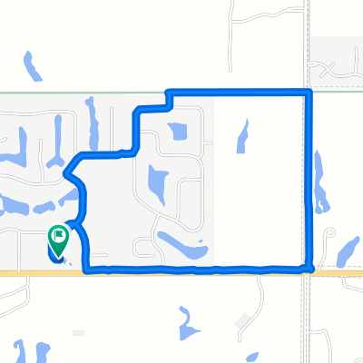 14851 E Sport of Kings Ct, Wichita to 14851 E Sport of Kings Ct, Wichita