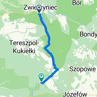 Zwierzyniec - Florianka - Górecko Stare - Górecko Kościelne