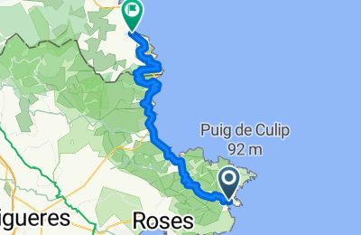 Route in der Bikemap App öffnen