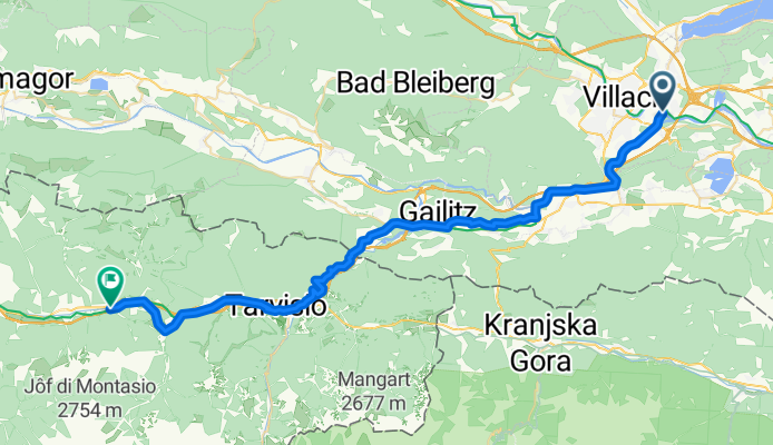 Villach &gt; Malborghetto
