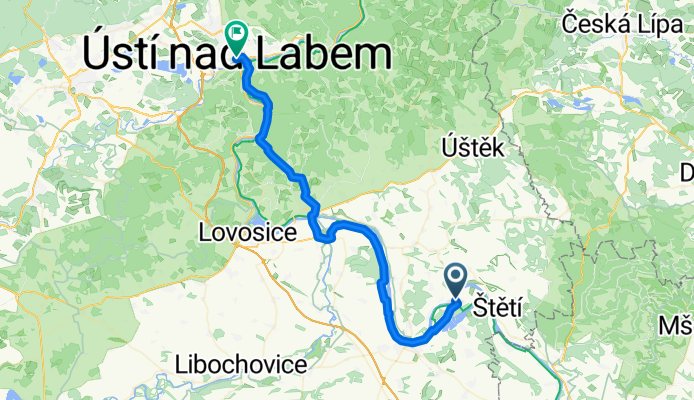 Záluží, Záluží nach Lidické náměstí 2223/7, Ústí nad Labem