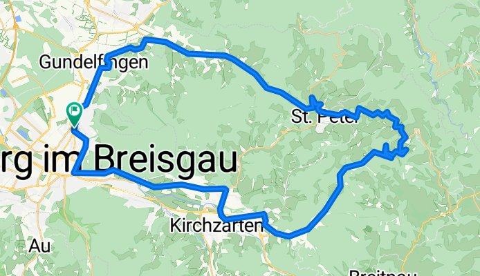 FR - Glottertal - St.Peter - St. Märgen - Buchenbach - Stegen - FR