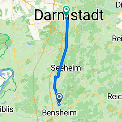 Bensheim-Darmstadt (GPS)