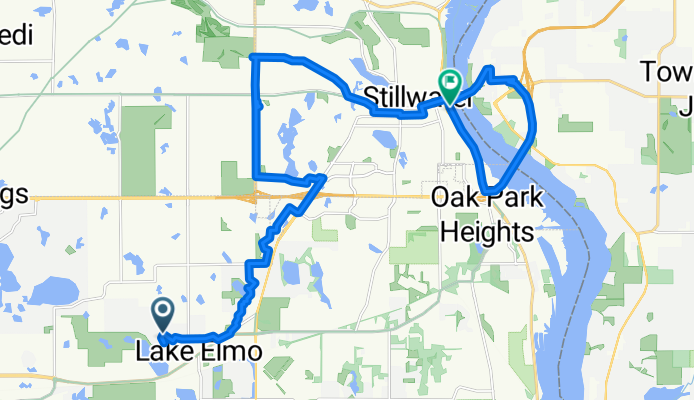 Lake Elmo to Stillwater