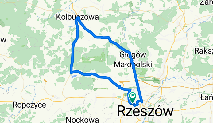 Głogów Młp., Kolbuszowa i Czarna Sędziszowska