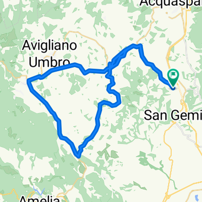 da www.casalemonache.it per la via amerina