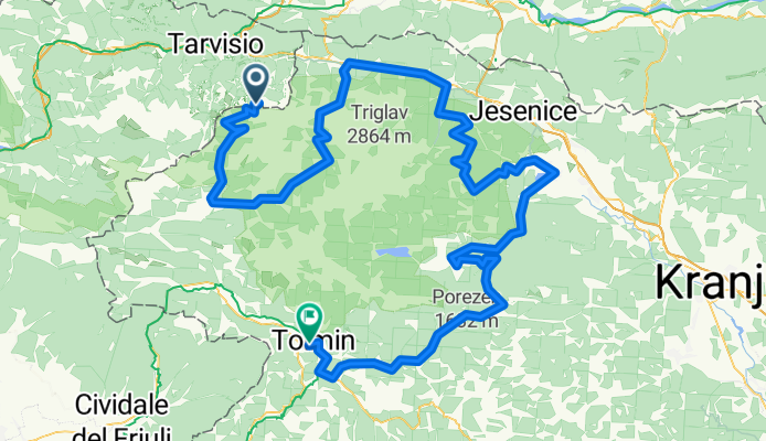 Slovénie 4 : Tolmin - Mangart