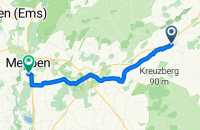 Route in der Bikemap App öffnen